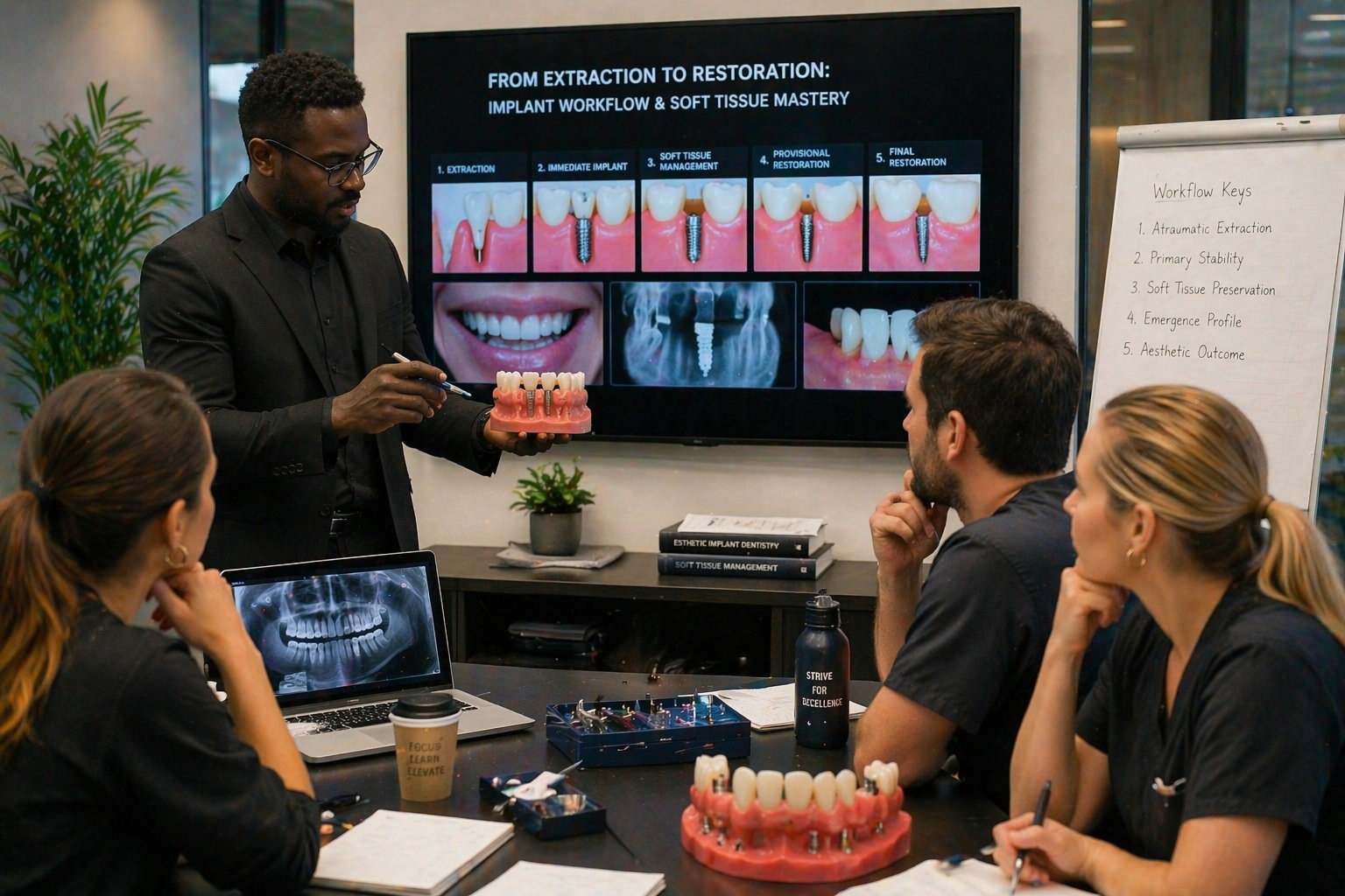 Peri-Implant Soft Tissue Techniques: Flap Design, Grafting & Contouring